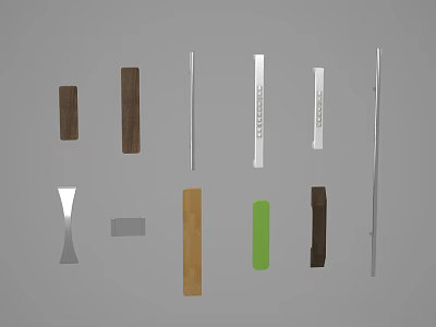 Classical handle 3d model