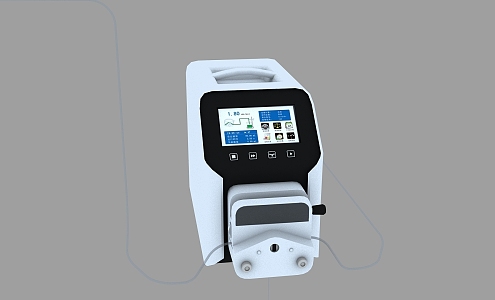 peristaltic pump peristaltic 3d model