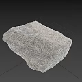 Natural Wood Stone Material With Raw Texture And Solid Surface 3d model