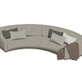 Modern edra multiplayer sofa 3d model