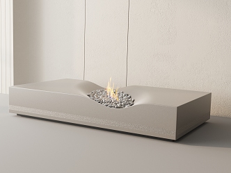 Modern coffee table 3d model