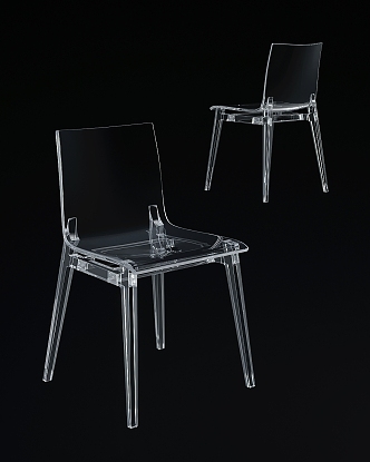 Modern single chair 3d model