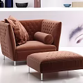 Single sofa 3d model