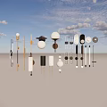 Modern Wall Lamps With Various Designs And Materials For Home Decoration
