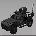 Armored Tactical Military Vehicle With Mounted Weapon System And Reinforced Armor