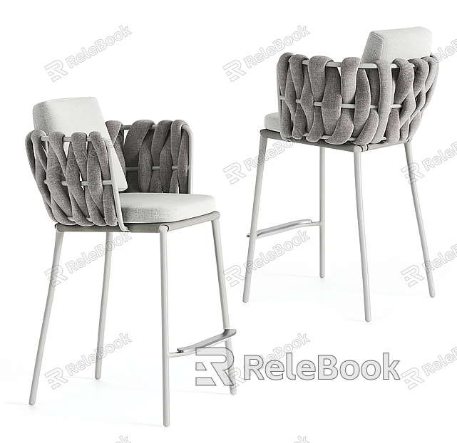 Modern Bar Chair model