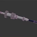 Precision Engineered High Quality Metal Gear Shaft For Hardware Tools Applications