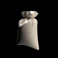 Natural Linen Storage Bag With Drawstring Closure For Everyday Use