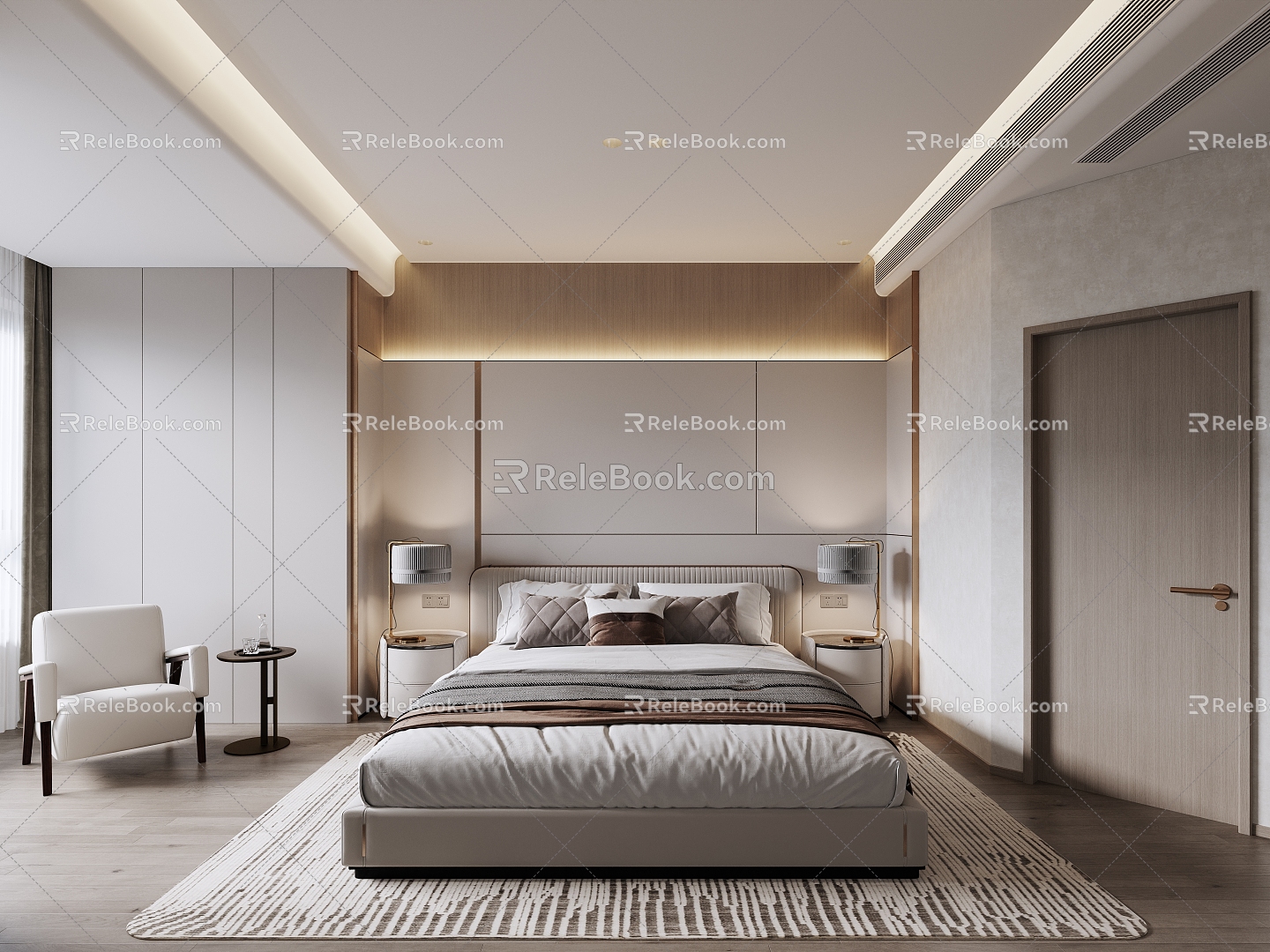 Modern Bedroom model