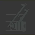 Household Metal Storage Rack With Adjustable Platforms And Sturdy Support Legs