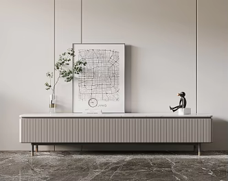 Modern TV Cabinet 3d model