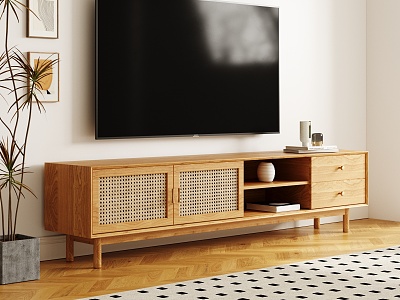 Nordic TV Cabinet model