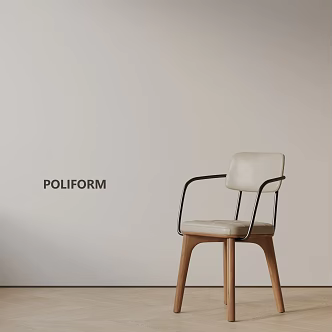 modern leisure chair 3d model