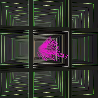 Mirror Abyssal Mirror Creative Mirror Melascale Mirror 3d model