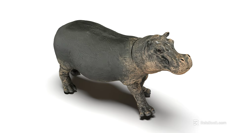 Realistic Reptile Model Figure With Detailed Skin Texture And Lifelike Posture Design 3d model 