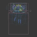 Stunning Star Avenue Stage Design with Blue Lighting Steps Large Screens and Silhouettes