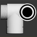 Silver Metal Cup With Two Parts Cylindrical Body Smooth Surface And Reflective Finish On Dark Background