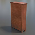 Vintage Wooden Curio Cabinet Featuring Glass Doors Drawers And Display Storage