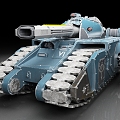 Future Sci-Fi Tank Armored Vehicle Chariots 3d model