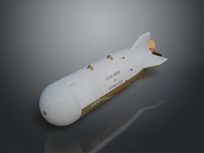 Detailed White Space Shuttle Model With Realistic Design And Smooth Surface 3d model