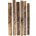 Natural Wooden Wall Panels With Warm Brown Grain And Solid Wood Planks