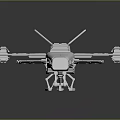 Futuristic 3D Model Of Cosmic Spacecraft With Sleek White Structure And Aerodynamic Components