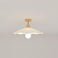 Modern log wind aisle lamp 3d model