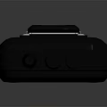 Black Wireless Motorola Doorbell With Antenna Screen Showing CH01 For Home Use