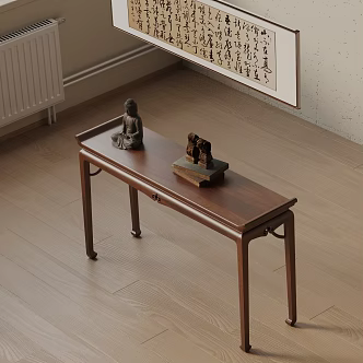 Modern Entrance Cabinet 3d model