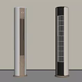 Modern Tower Air Cooler Fans In White And Black With Sleek Design