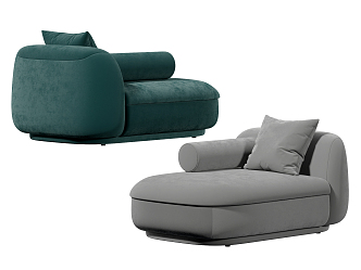 Modern chaise longue 3d model