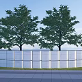 View wall 3d model