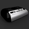 Panasonic Electronic Device With Black And Silver Design Control Buttons And Interface Ports