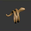 snake cobra venomous snake python reptile cold-blooded animal reptile 3d model