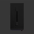 Black And Purple Power Inverter With Digital Display Control Buttons And LED Indicators