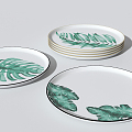 Modern Plate 3d model