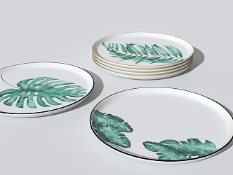 Modern Plate 3d model