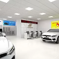 4S Automobile Service Center With Used Car Sales Evaluation Insurance And Vehicle