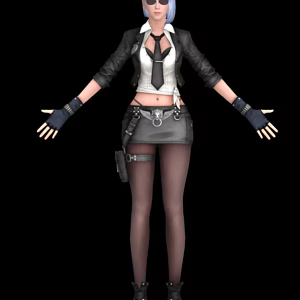 Angelina 3d model