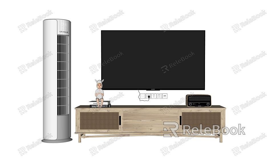 Nordic TV cabinet model