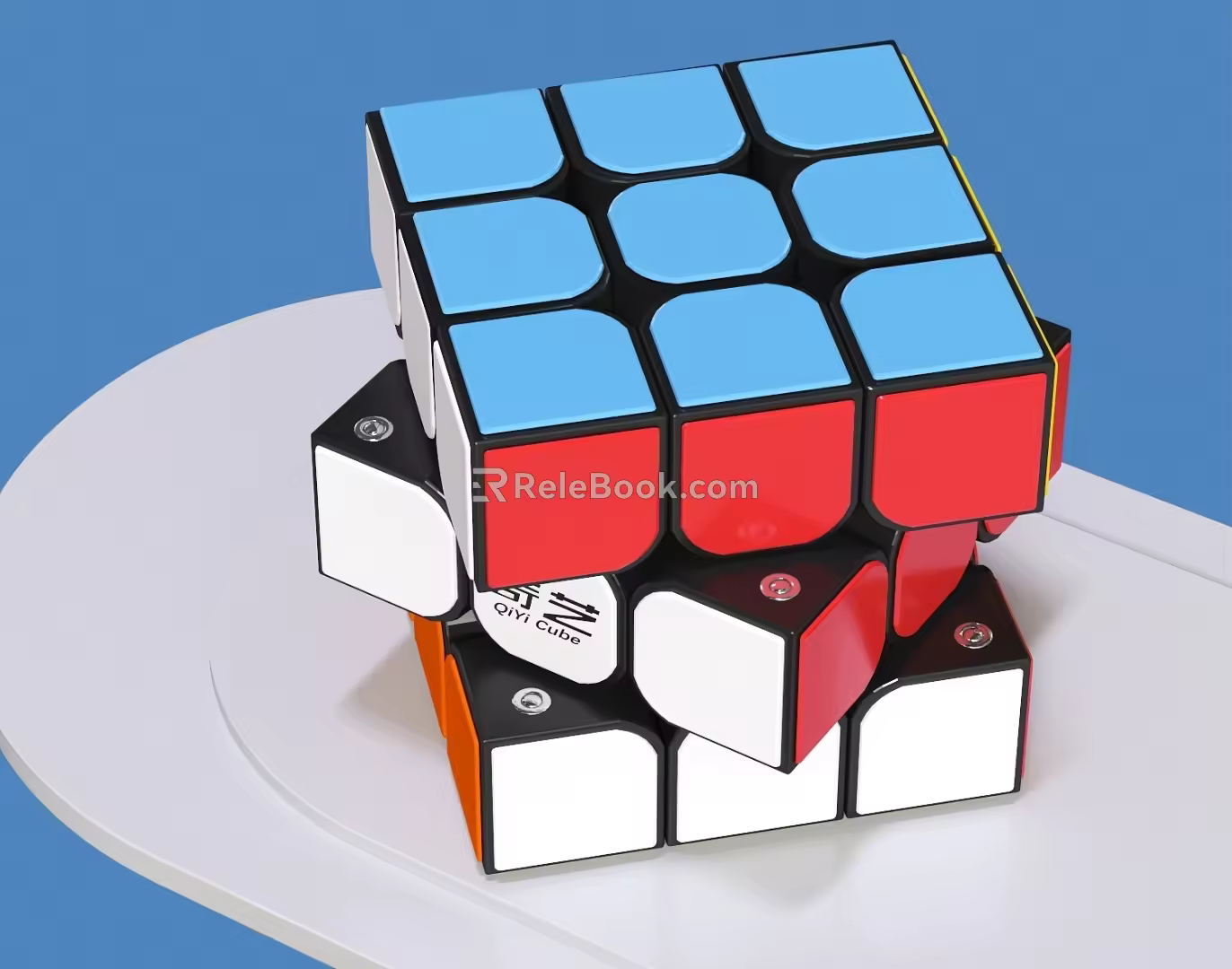 Rubik's Cube Third-order Rubik's Cube Magnetic Rubik's Cube Competition Rubik's Cube Intelligence Toys Educational Toys Children's Toys Teaching Tools 3d model