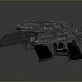 Black Handguns Various Models On Display With Metallic Finish And Modern Design