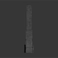 Architectural Brick Structures Featuring Vertical Horizontal And Curved Brick Components