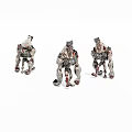Virtual Character Game Character Cartoon Zombie 3d model