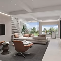 Modern Haier Appliance Specialty Store Interior Featuring Sofa Set Display Shelves And Home Appliances
