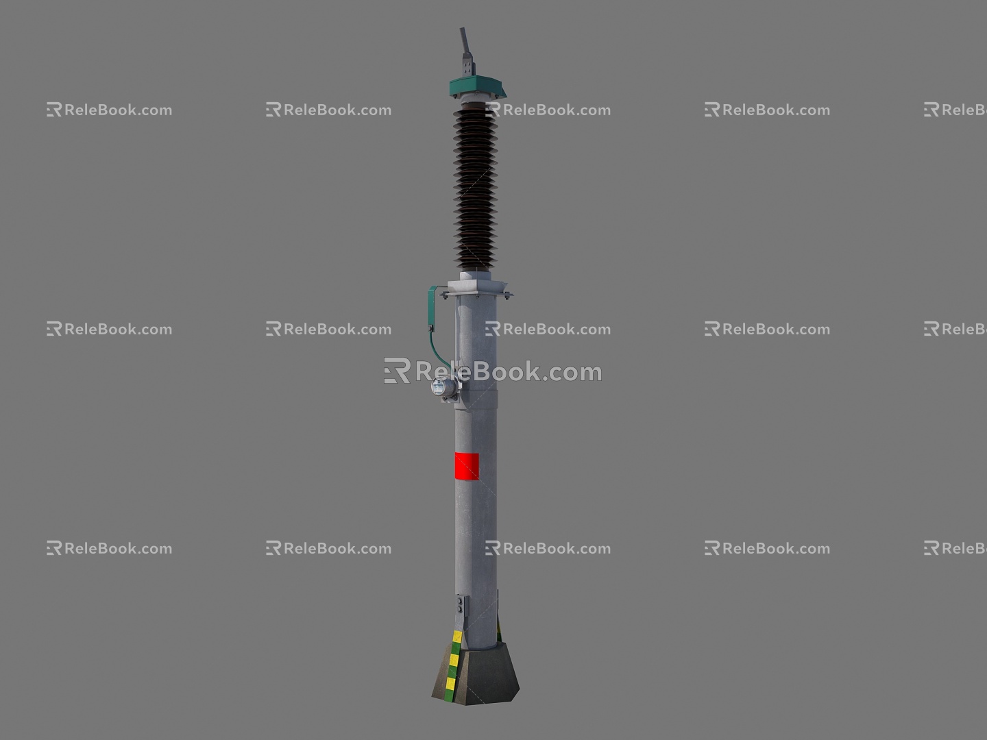 High Voltage Lightning Rod Lightning Rod 3d model