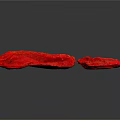 Fresh Dried Red Goji Berries Close Up View as Natural Healthy Superfood Snack