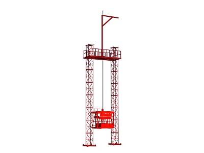 Material Hoist model