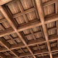Wooden Panel Grid Ceiling Design Ideas for Modern Interior Spaces