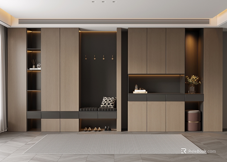 Italian Shoe Cabinet texture